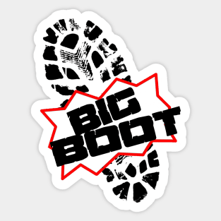 Big Boot Sticker